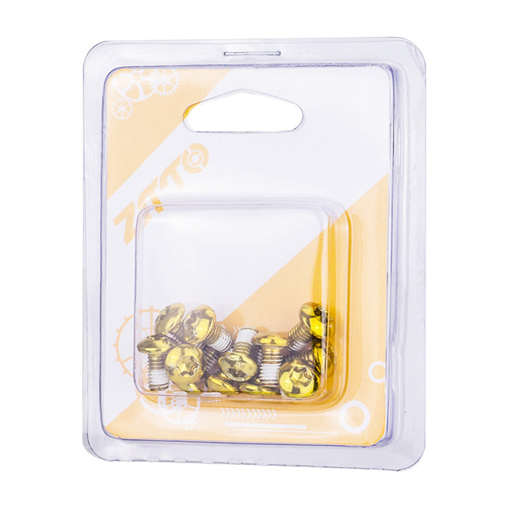 ZTTO 12Pcs M5x10mm Bicycle Disc Screw Alloy Steel Mountain Bike Disc T25 Screws ZTTO 12Pcs M5x10mm Bicycle Disc Screw Alloy Steel Mountain Bike Disc T25 Screws